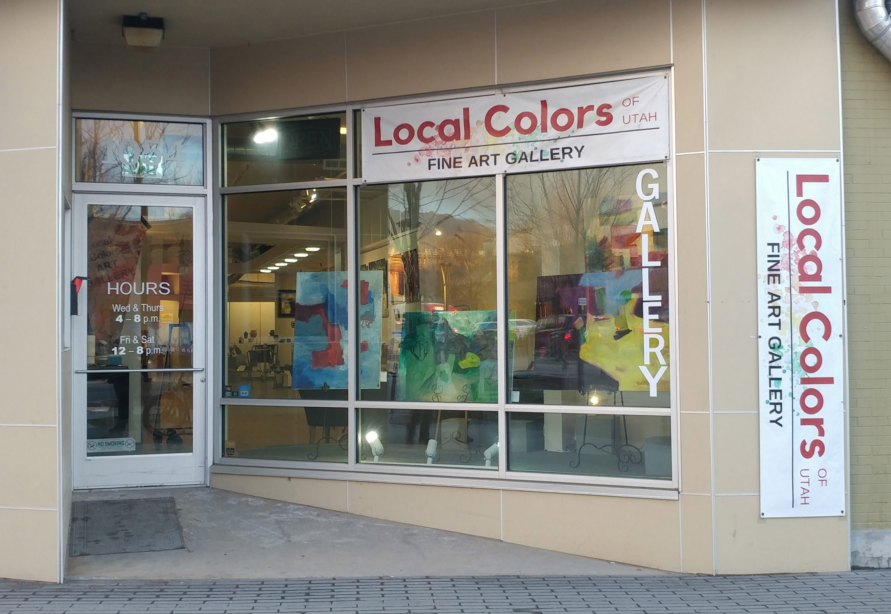 The Local Colors storefront in March 2021.